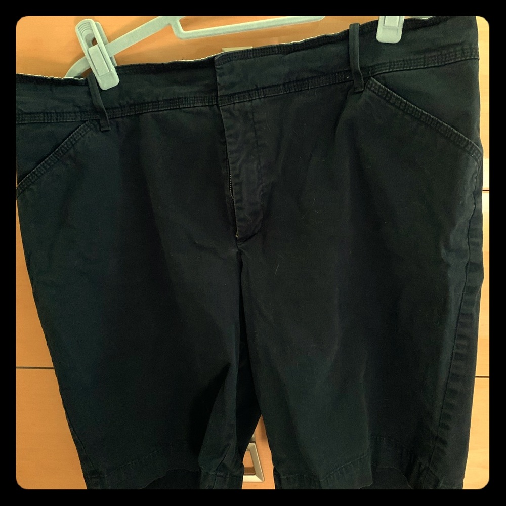 Lee black shorts. Size 12